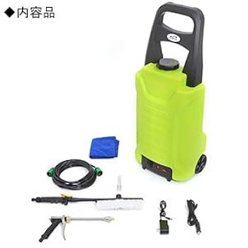 SANCO - 未使用 サンコー ACTD2WS8 高圧洗浄機 充電式 タンク式 Amazon | サンコー(Sanko) タンク式充電どこでも高圧洗浄機